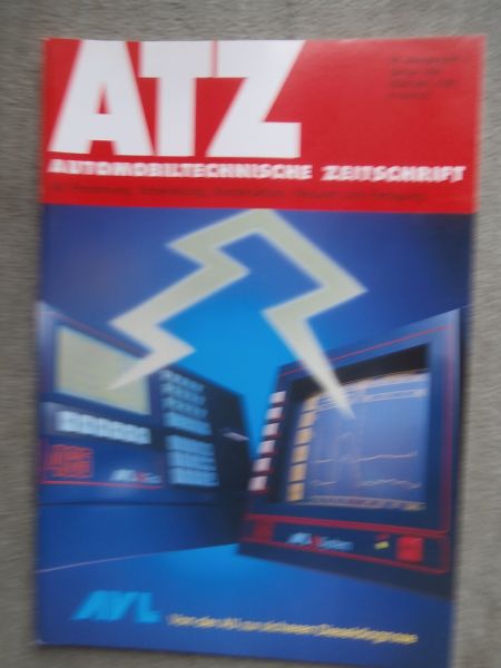 Automobiltechnische Zeitschrift 1/1994 MAN FRH 422 Fernreisebus,Airbag Entwicklung bei Opel,