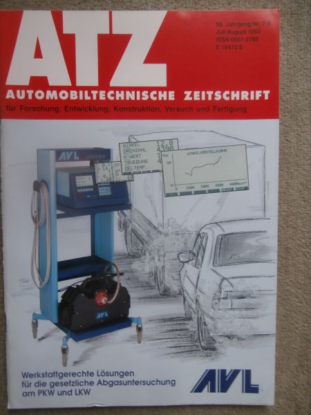 Automobiltechnische Zeitschrift 7+8/1993