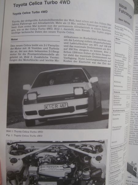 Automobil Technische Zeitschrift 7+8/1988 BMW 5er Reihe E34, Mercedes Benz Nutzfahrzeugmotoren OM 441 OM442,