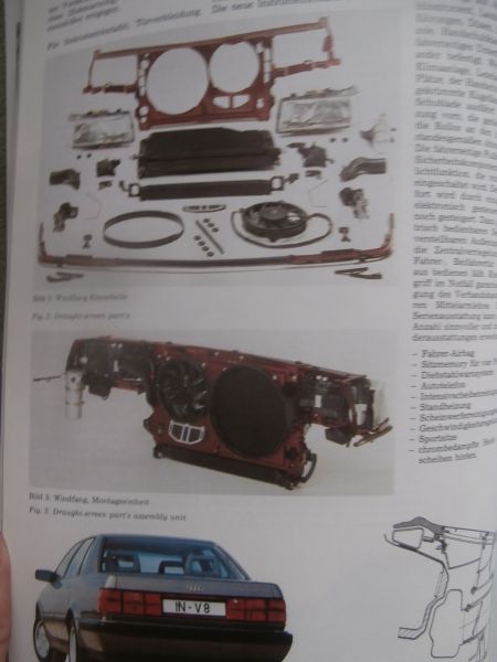 Automobil Technische Zeitschrift 11/1988 VW Passat Typ 35i, Audi V8,Porsche 911 Carrera C4 Teil1