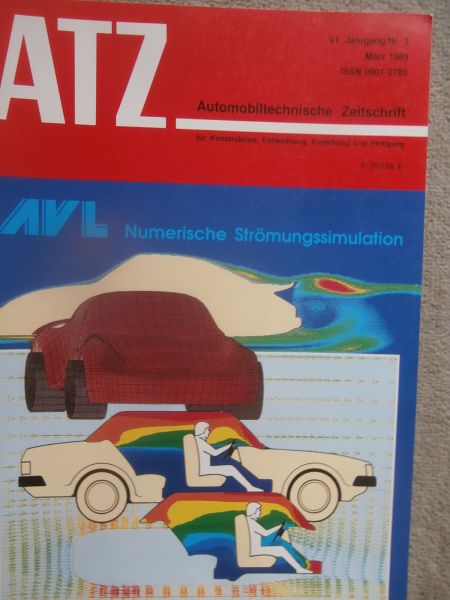 Automobil Technische Zeitschrift 3/1989 Mercedes Benz SL Roadster R129,Iveco Magirus Umsetzkipper,