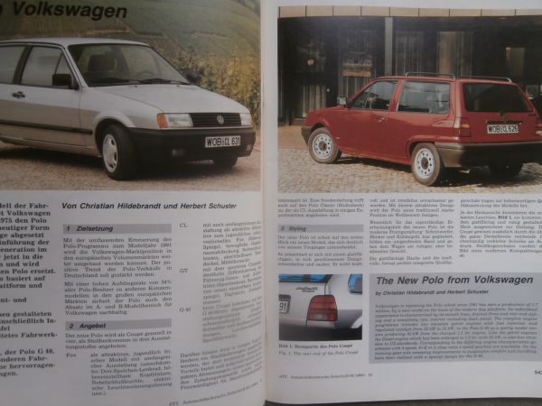 Automobiltechnische Zeitschrift 10/1990 VW Transporter T4,BMW 850i E31 Integral Hinterachse,