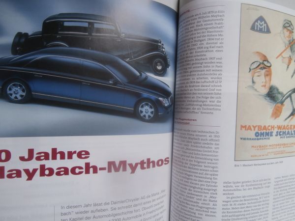 Automobiltechnische Zeitschrift 7+8/2002 80 Jahre Maybach Mythos,Citroen C3,Mazda 6,