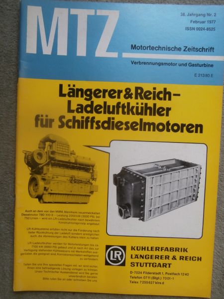 Motortechnische Zeitschrift 6/1977 Wankelmotoren Entwicklung,Scania Lastwagen,VW Golf Diesel,