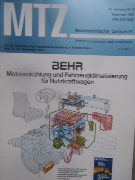 Motortechnische Zeitschrift 3/1982 VW Fahrzeug Motorkonzepte für Alkoholkraftstoffe,Opel Dieselmotor für Kadett und Ascona