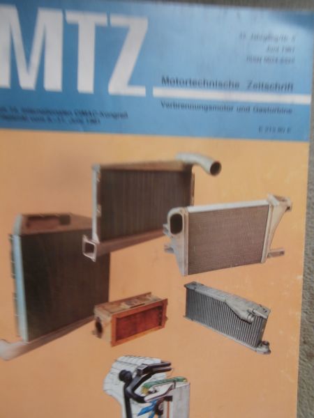 Motortechnische Zeitschrift 4/1982 Stork Werkspoor Dieselmotor SW280,MWM Kleindieselmotor,