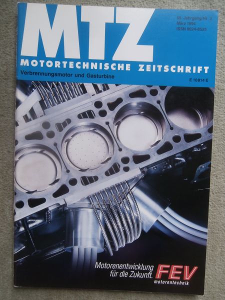 Motortechnische Zeitschrift 3/1994 Gemischaufbereitung und Wandfilmverhalten in Saugrohren von Ottomotoren,