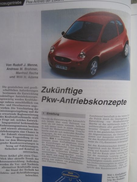 Motortechnische Zeitschrift 3/1995 Zukünftige PKW Antriebskonzepte,Akustikoptimierung von Dieselmotoren