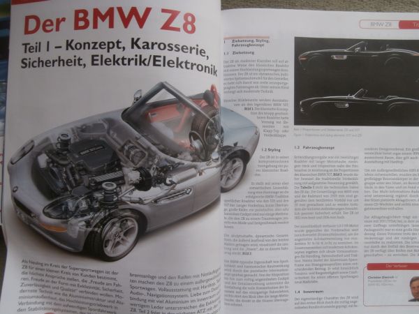 Automobiltechnische Zeitschrift 6/2000 BMW Z8 E52 Roadster,Toyota MR2 Roadster, Mitsubishi Pajero,Renault Scenic