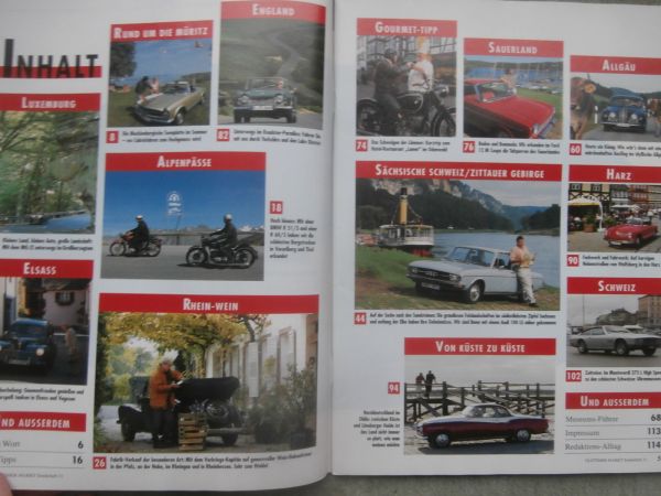 Oldtimer Markt Nr.31 2003 Sonderheft Extratouren Ford 12M Coupé, Audi 100 LS (C1), Monteverdi 375L High Speed,Pagode