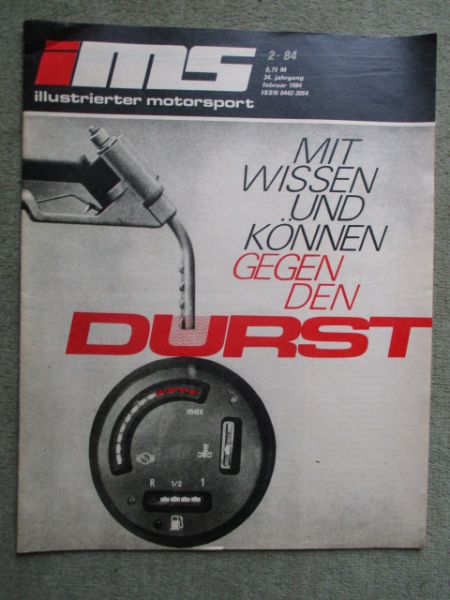 illustrierter motorsport 2/1984 AWO RS 250,