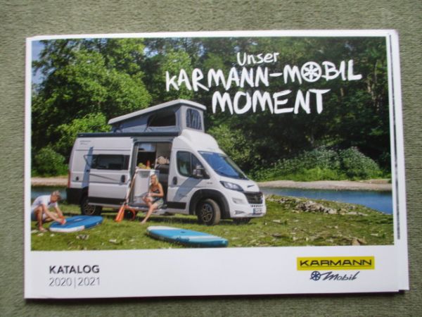Karmann Mobil 2020/21 Davis +VIEW Dexter (Fiat),Dexter (Ford) +Preisliste