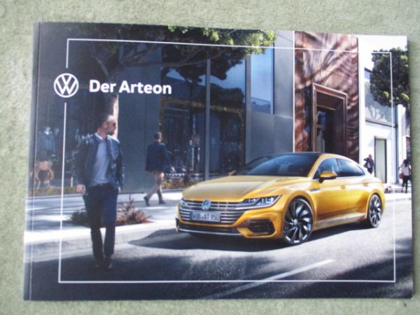 VW Areton Elegance +R-Line Katalog Dezember 2019