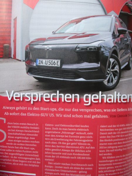Vision mobility 6-2020 LEVC VN5,Skoda Enyac, Hyundai E-Kona,Aiwways,VW ID.3 Fahrbericht,Honda e,BMW 545e xdrive G30