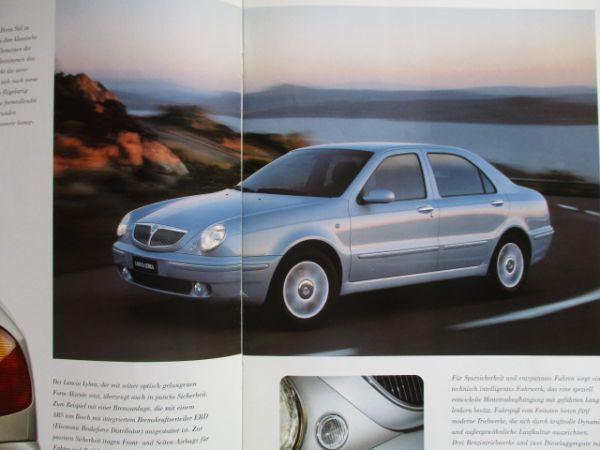 Lancia Lybra +SW 1.6 1.8 1.9jtd LX 2.0 2.4jTD Katalog 12/1999+Preise