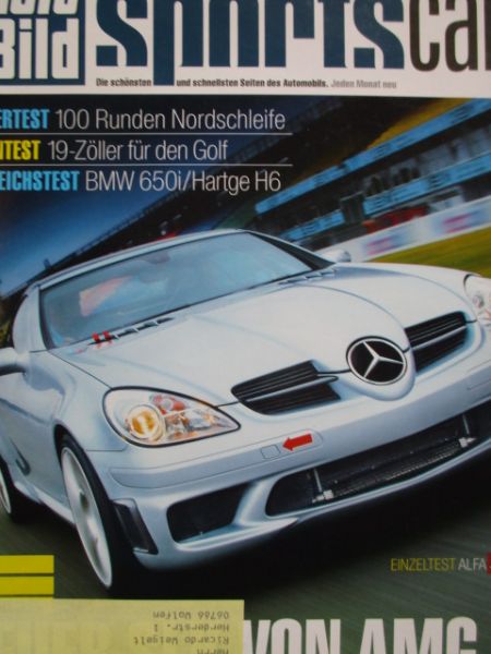 Auto Bild sportscars 4/2006 Alfa Romeo Brera 3.2V6 Q4,BMW 650i Coupé E63 vs. Hartge H6 5.1,Abt AS3-R,Wimmer Leon 2.0TDI