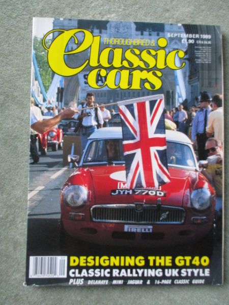 Thoroughbred & Classic Cars 9/1989 Mini Special,Monica Remodelled,