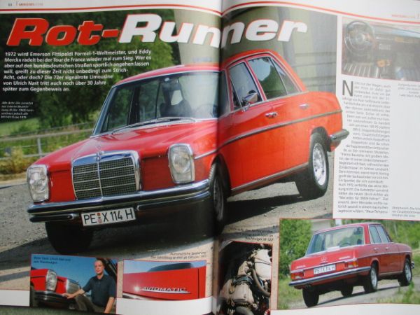 Mercedes Scene International 2/2006 SLR McLaren,CLK500,280E Baujahr 1972,E430 W210,E270CDI W210, SLK200K R170,