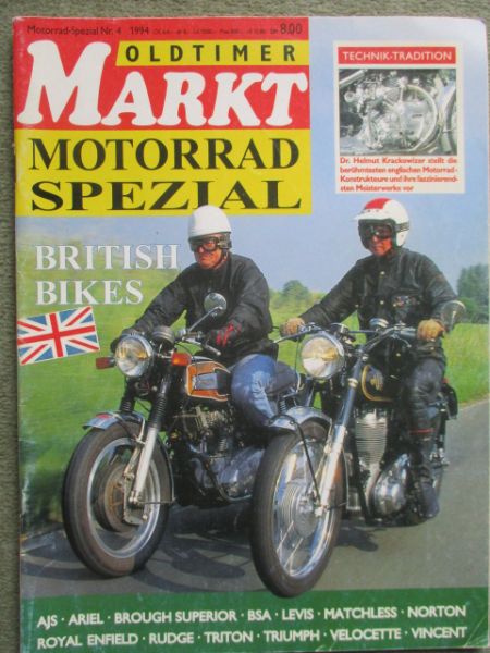 Oldtimer Markt Motorrad Spezial 4/1994 British Bikes