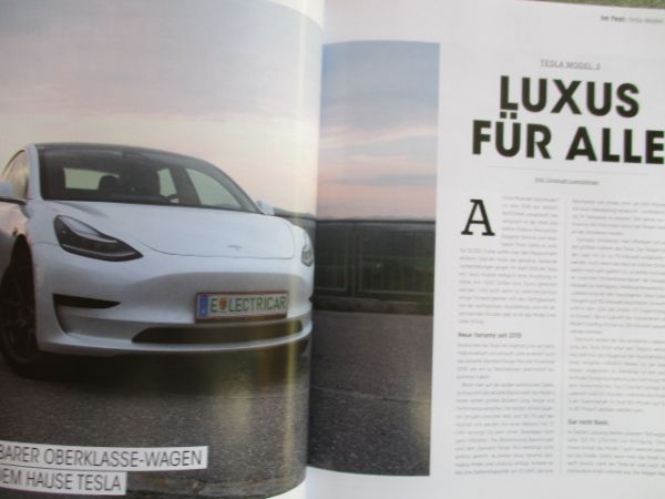 electricar 2/2020 Mercedes Benz EQC,Tesla Model 3, Audi A6 50TFSI E, Polestar 2, Renault Zoe,Seat Mii,Mini Cooper SE,