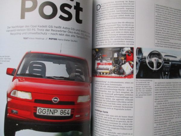 auto motor und sport Edition 120 Jahre Opel Automobil Rekord A,Kadett B Rallye,GT 1900,Rekord C