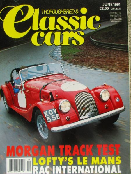 Thoroughbred & Classic Cars 6/1991 Dolomite Restoration,RS Sierra Cosworth,