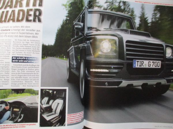 Auto Bild sportscars 8/2010 Mansory G-Couture,Koenigsegg CCXR,Rothe Motorsport TT Edition 600,Melkus alt vs. neu