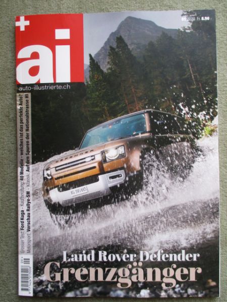 auto illustrierte 9/2020 Land Rover Defender,Cupra Formentor,Yaris,E-Klasse,BMW 545e xDrive G30,