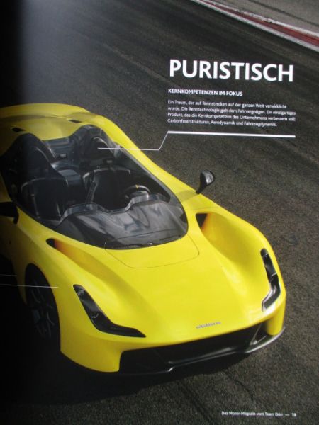 Dörr Group Pit Lane Motor Magazin 2/2019 McLaren 650S Spider,720S GT3,Lamborghini Sián,Bugatti Centodieci