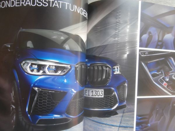 BMW X5 M F95 & X6 M F96  Competition Katalog Oktober 2019 +Preisliste