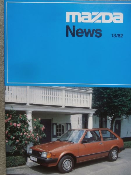 mazda news 13/1982 323, Forschung,RX-7