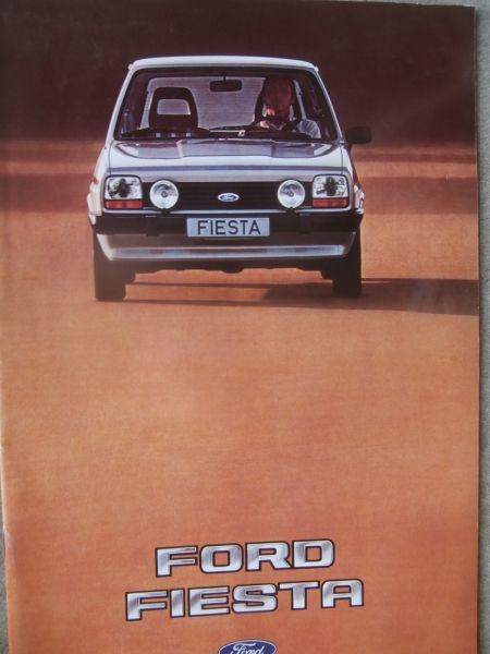 Ford Fiesta +L +Ghia +S +XR 2 Prospekt September 1981