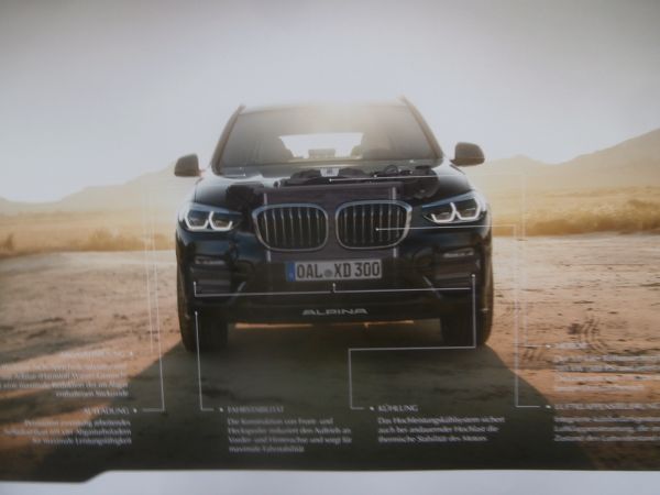 BMW XD3 (G01) 388PS Prospekt September 2018 NEU
