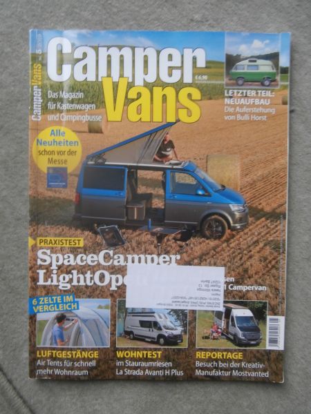 Camper Vans 5/2019 Behl Mobile V-Arista HD,Pössl Summit Prime,Citroen Biker Solution,La Strada Avanti H Plus