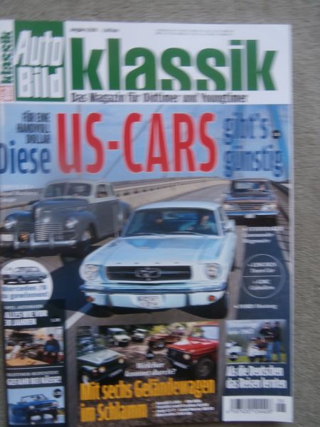 Auto Bild klassik 6/2018 Chrysler Royal Business Coupé,GMC Caballero,Ford Mustang,Studebaker Commander Wagonaire