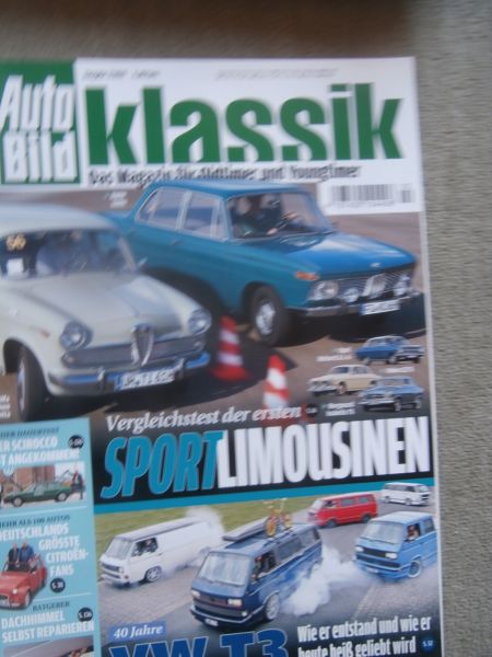 Auto Bild klassik 2/2019 BMW 1600 vs. Alfa Romeo Giulietta vs. Rekord A L-6 vs. Volvo 122S vs. Bordgward Isabella TS,