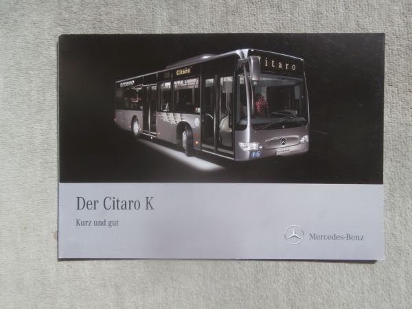 Mercedes Benz Citaro K Prospekt August 2010