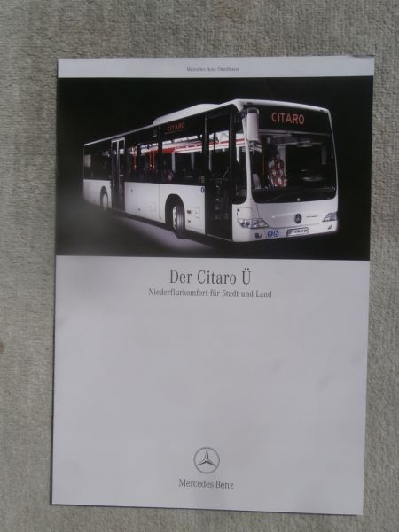 Mercedes Benz Citaro Ü Niederflurkomfort für Stadt und Land  LÜ GÜ MÜ April 2007