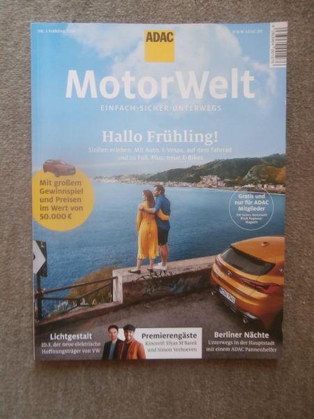 ADAC MotorWelt Frühjahr 2020 VW ID,Motorsport