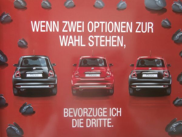 Fiat 500 +500S +Cabriolet +Zubehör Dezember 2018