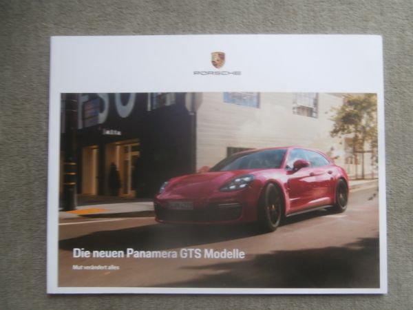 Porsche Panamera GTS +Sport Turismo Oktober 2018