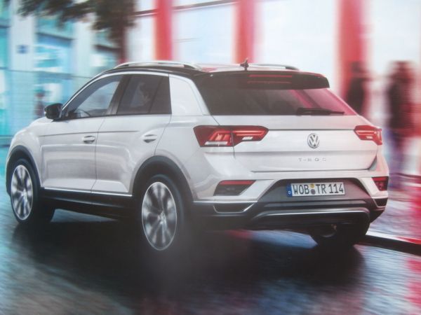 VW T-Roc +Sport +Style +R-Line Prospekt Dezember 2019