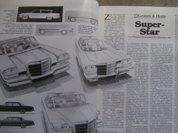 Motor Klassik 9/1988 25 Jahre Mercedes 600 W100,Ferrari GTO,DKW 1000Sp,Kawasaki 750 H2 Mach IV,