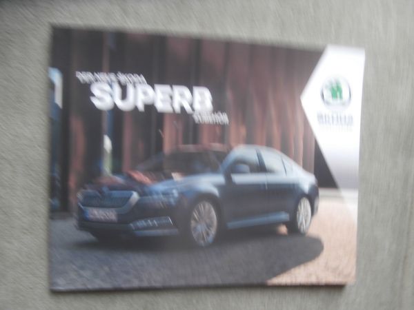 Skoda Superb (3V) Zubehör Katalog Dezember 2019