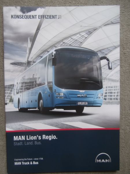 MAN Lions Regio Stadt Land Bus +C +L Prospekt