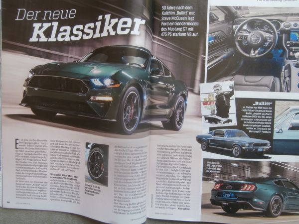 Auto Zeitung 4/2018 Ford Mustang Bullit,Audi A8 50TDI quattro vs. BMW 730d G11 vs. S350d 4Matic,up GTI vs. Golf1 GTI Typ17