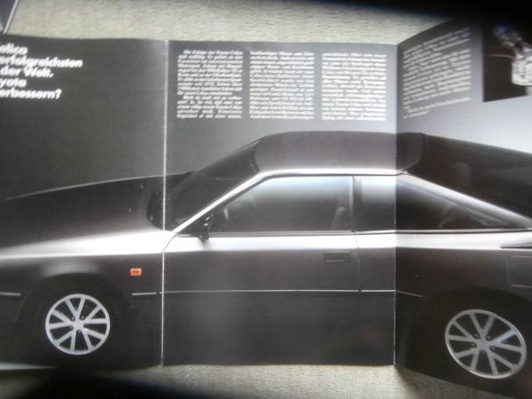 Toyota Celica (T16) GT 1.6 91kw +2.0 110kw Katalog Dezember 1985