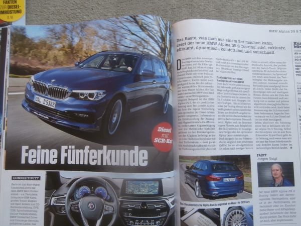 Auto Zeitung 6/2018 Audi A7 Sportback, Aston Martin DB11 Volante,C4 Cactus,Dacia Duster,Macan Turbo,BMW i3S,