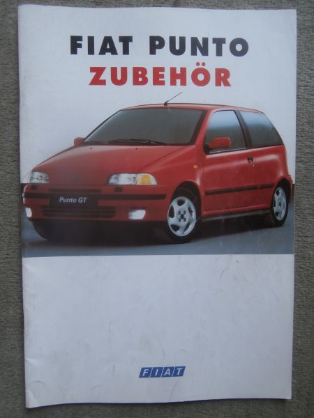 Druckausgabe Fiat Punto Zubehör Katalog : Autoliteratur Höpel