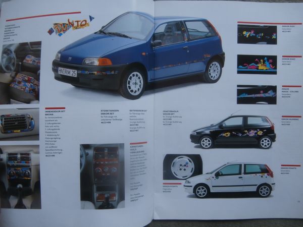 Druckausgabe Fiat Punto Zubehör Katalog : Autoliteratur Höpel